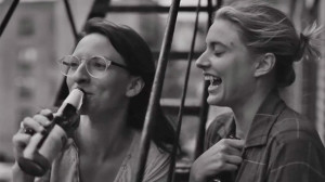 Mickey Sumner and Greta Gerwig in Franes Ha