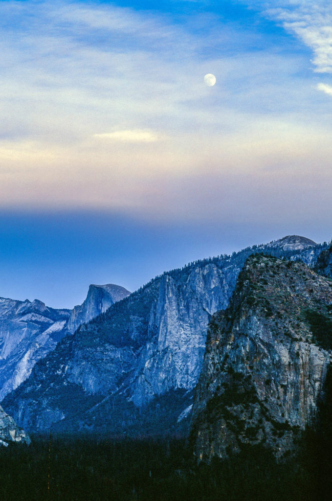 Moonrise at Yosemite