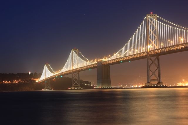Bay Bridge at Night